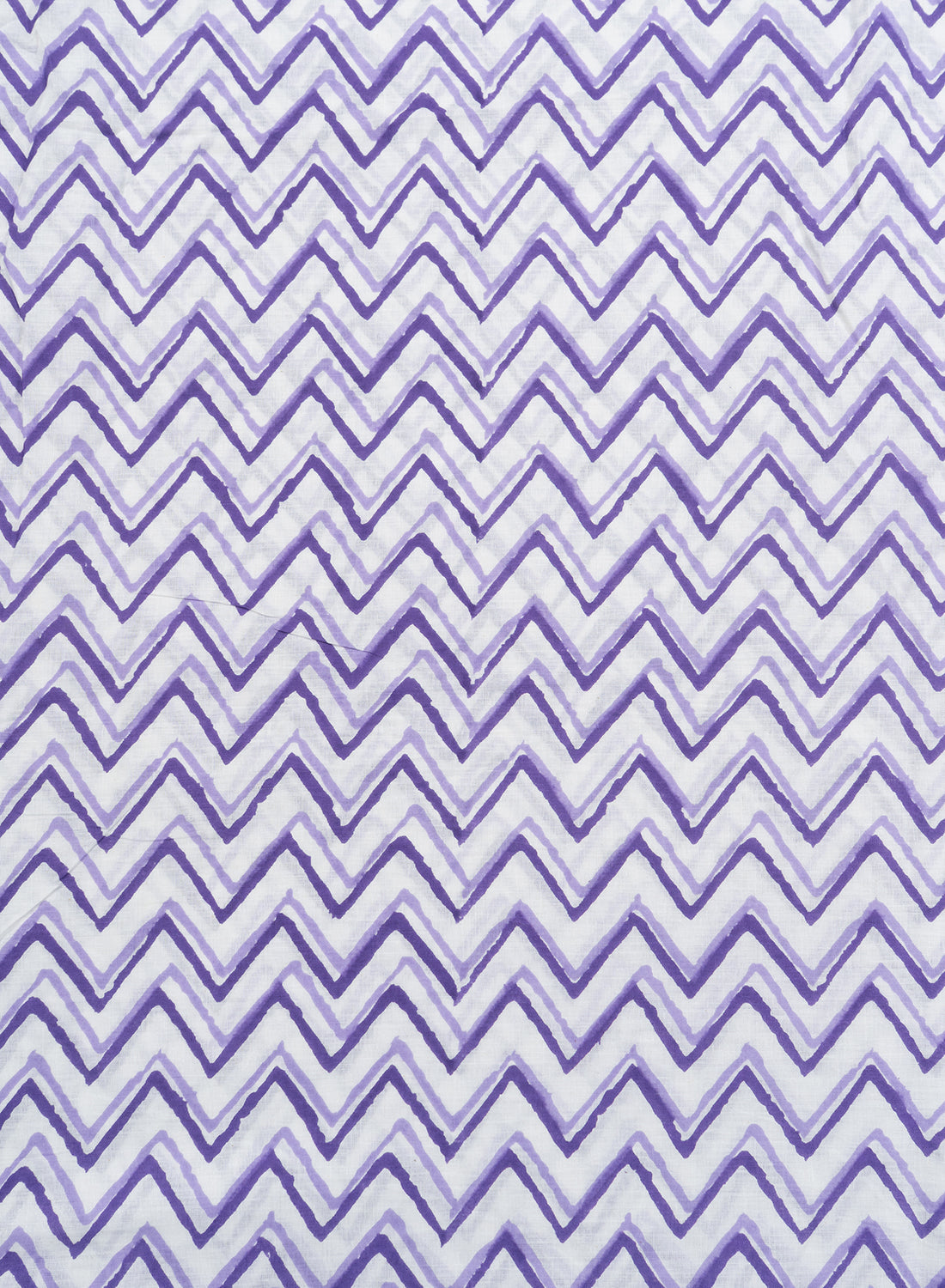 Pure Cotton Cambric Mix And Match Purple Color Block Print Fabric.