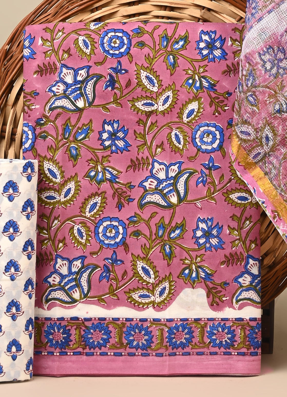 Kota Doriya Dupatta Cotton Suit