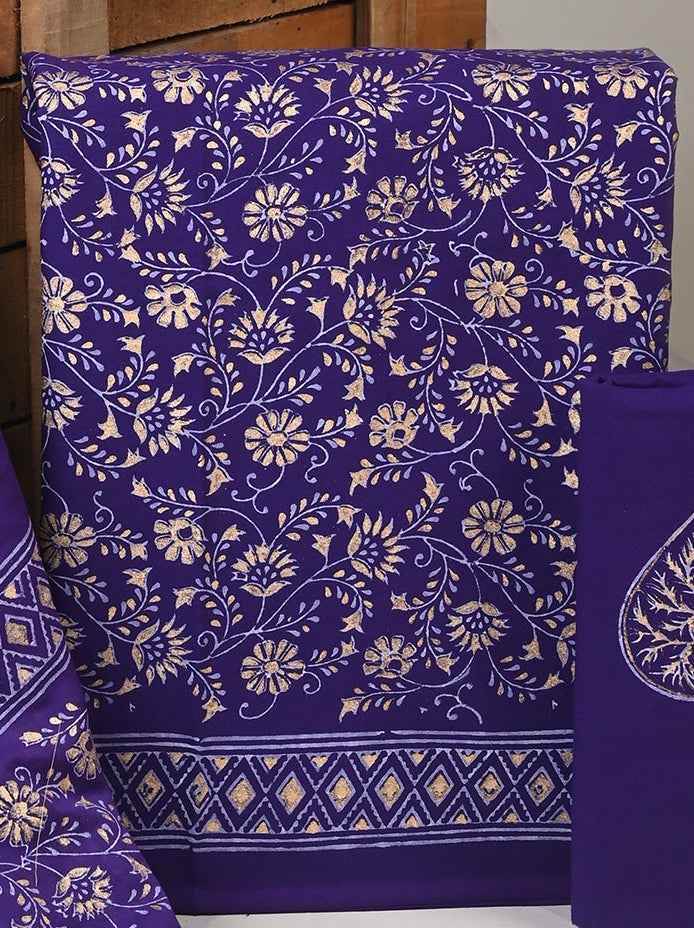 Cotton Suits with Cotton Dupatta