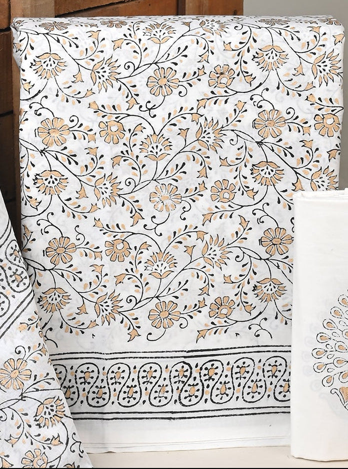 Cotton Suits with Cotton Dupatta