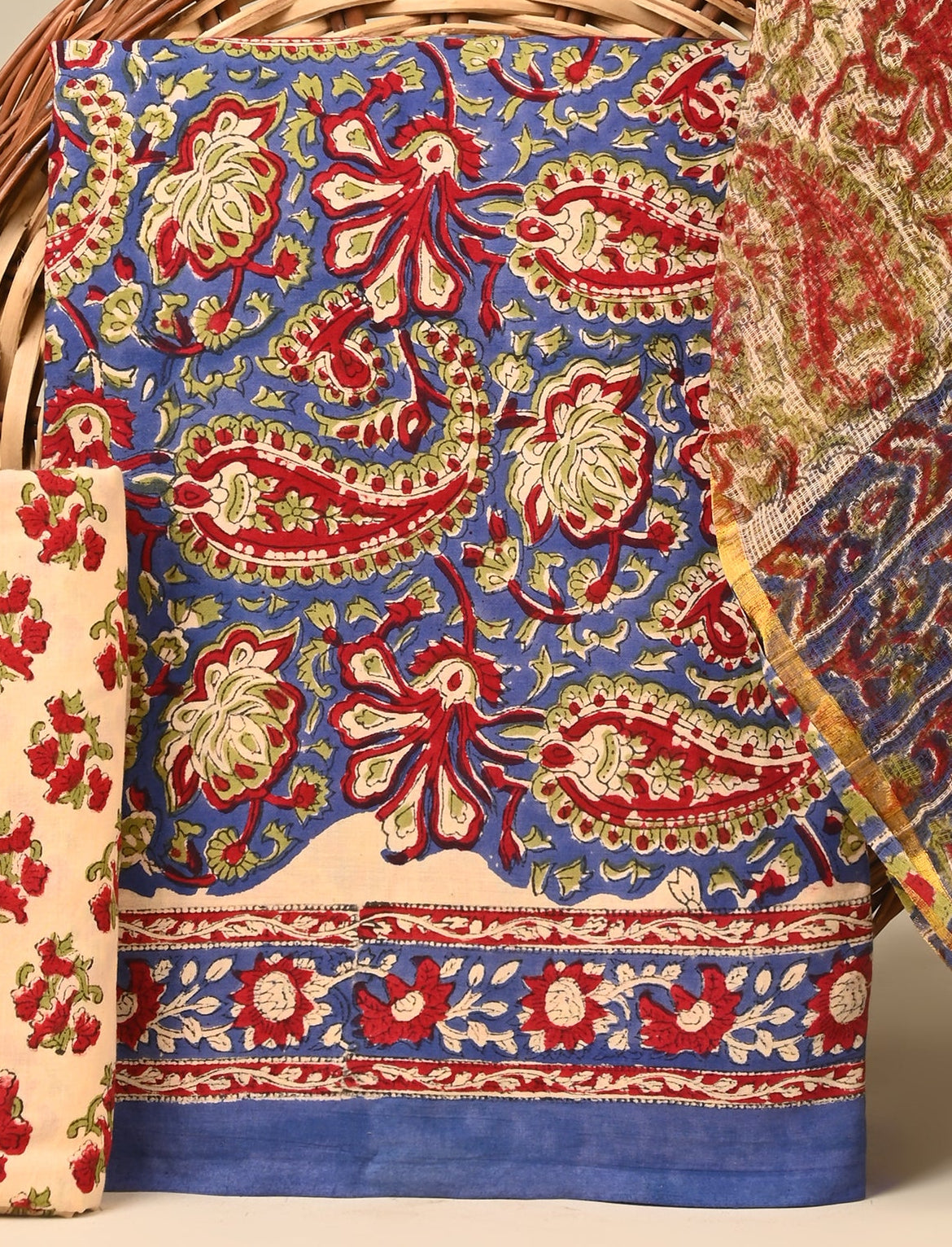 Kota Doriya Dupatta Cotton Suit