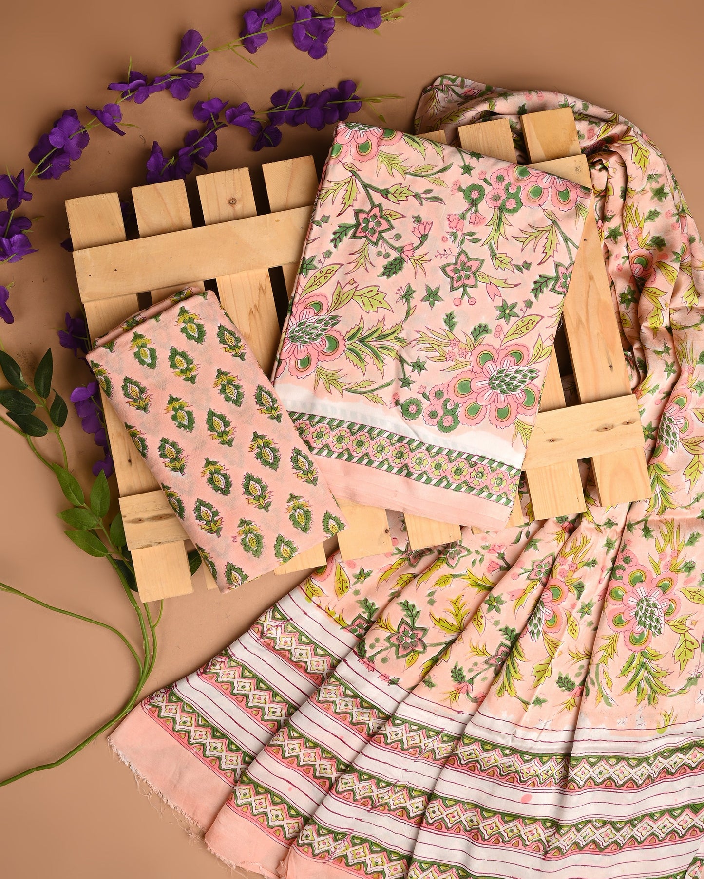 Modal Satin Suit Set
