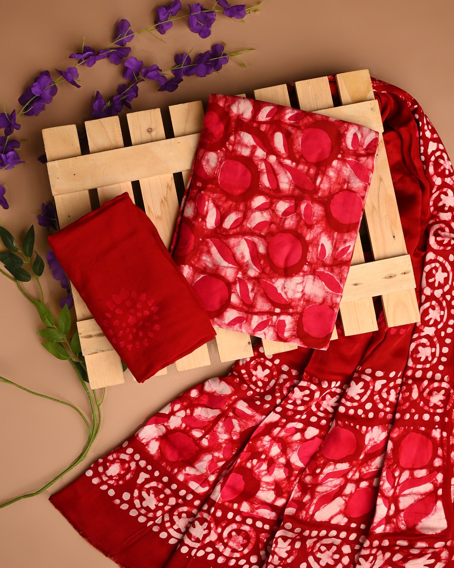Modal Satin Suit Set