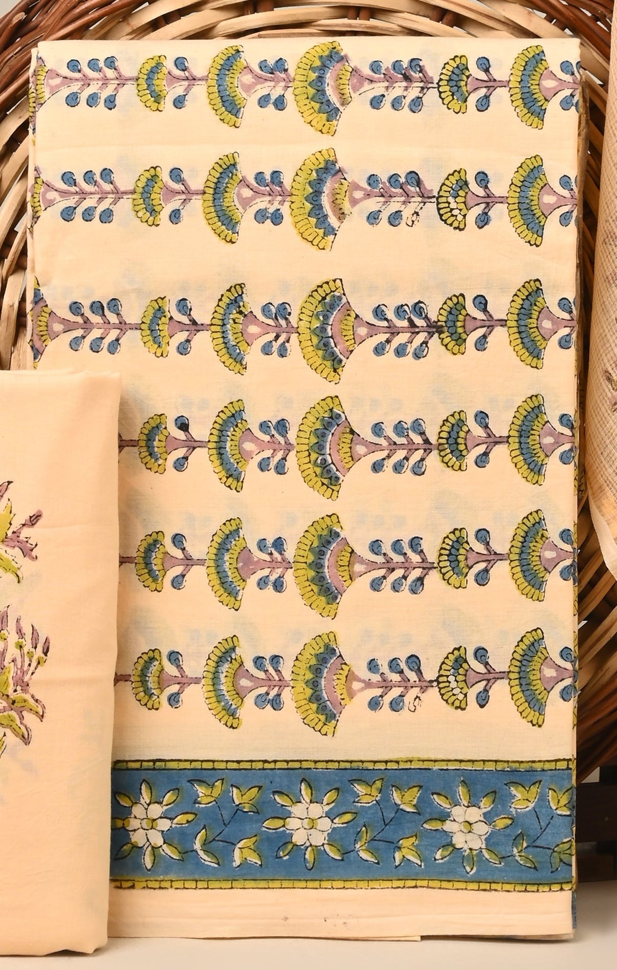 Kota Doriya Dupatta Cotton Suit