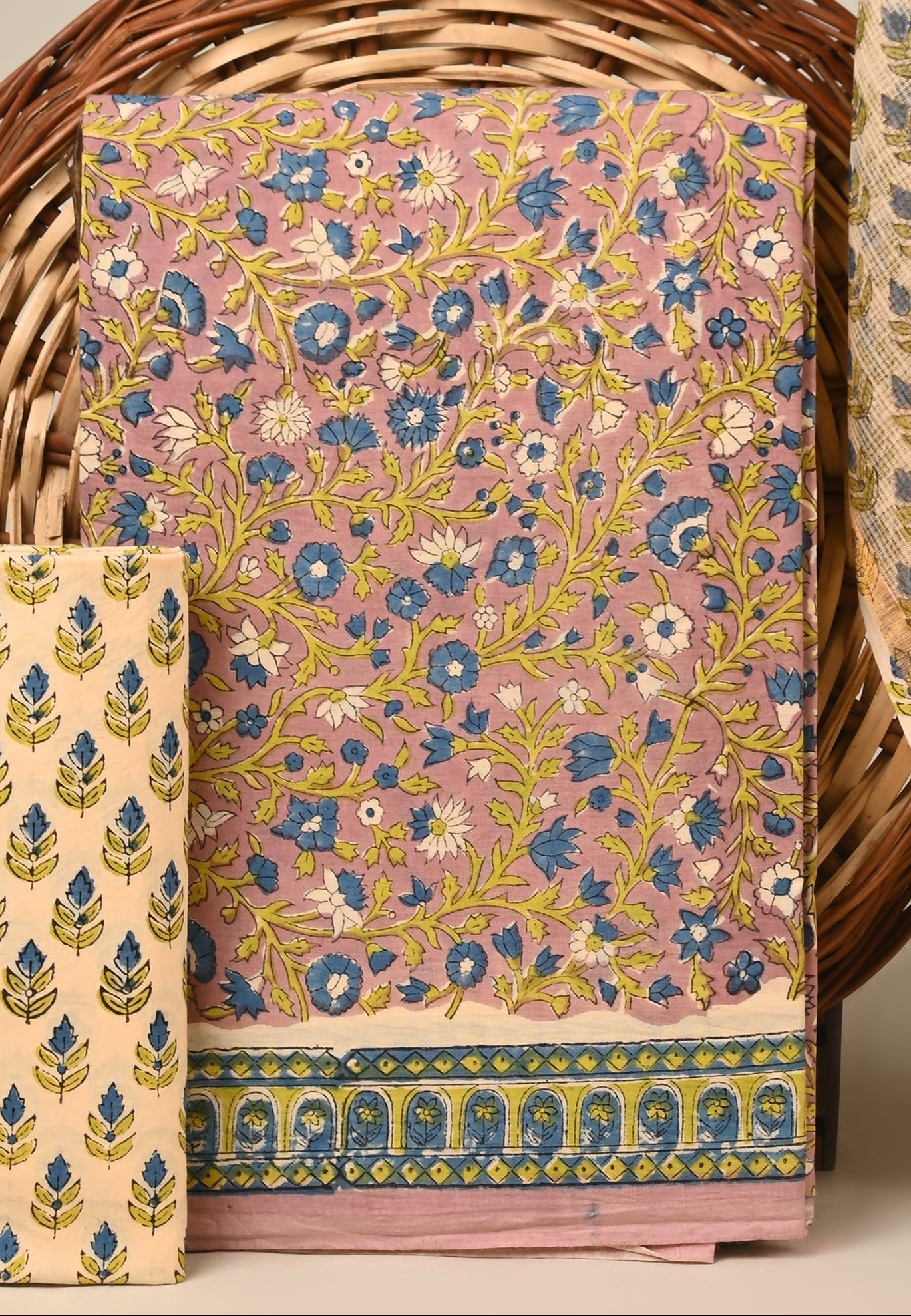 Kota Doriya Dupatta Cotton Suit
