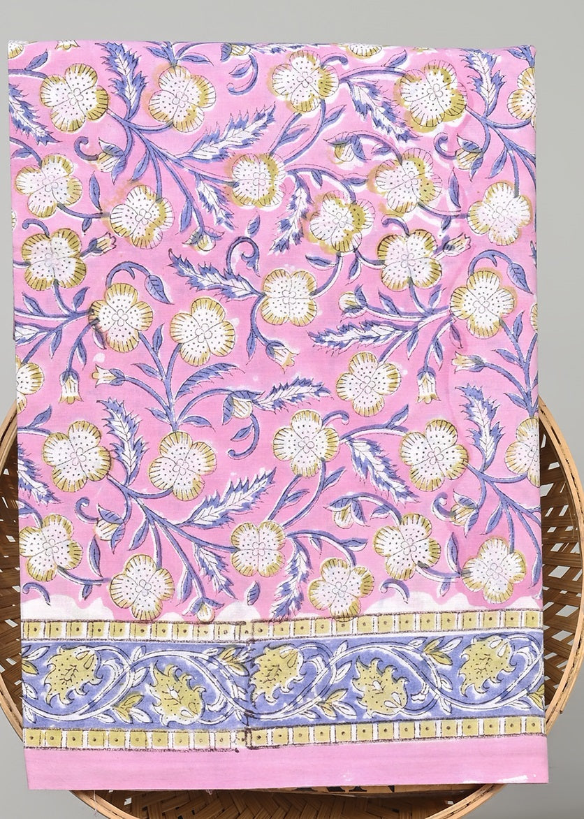 Cotton Suit with Chanderi Dupatta