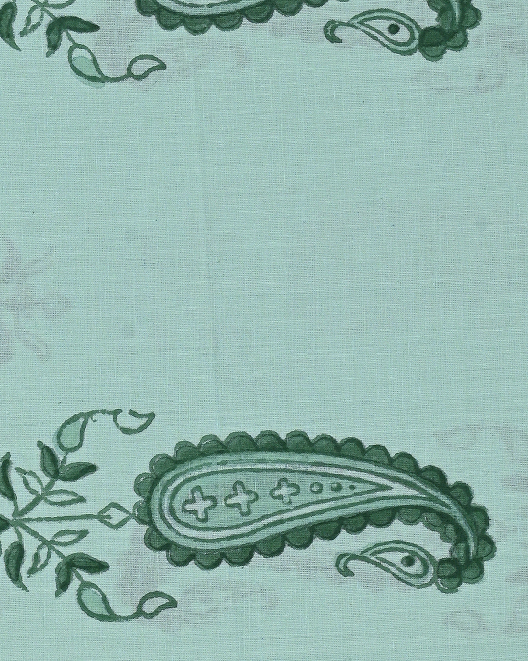New Hand Block Printed Cotton Suit Top And Bottom Set