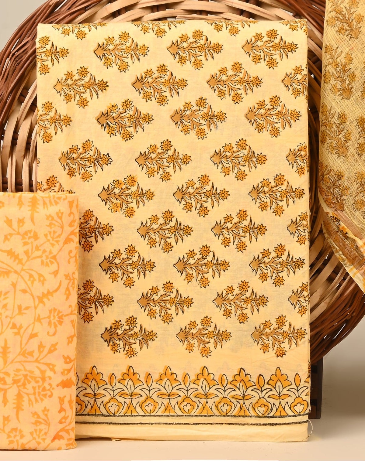 Kota Doriya Dupatta Cotton Suit