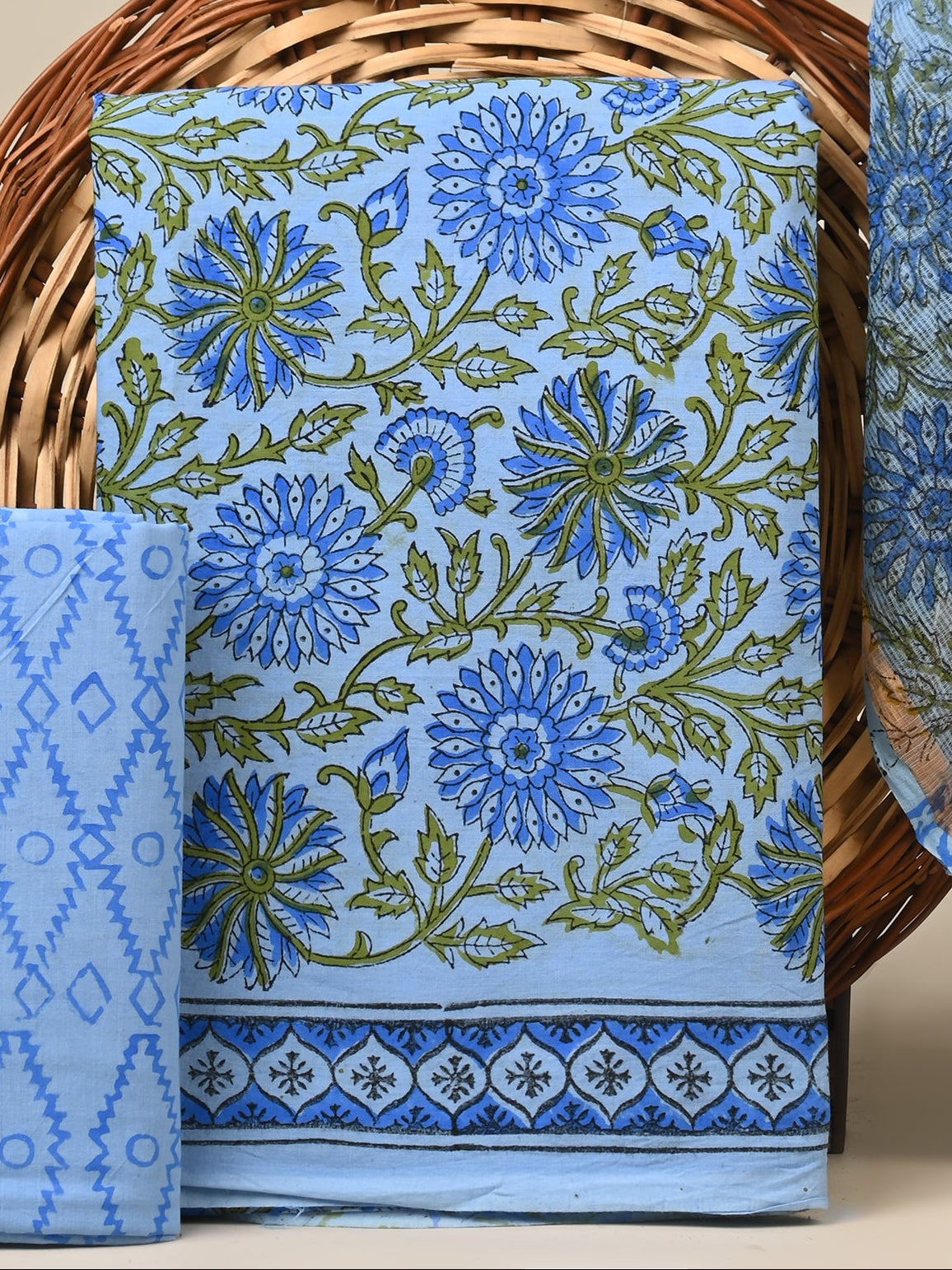 Kota Doriya Dupatta Cotton Suit