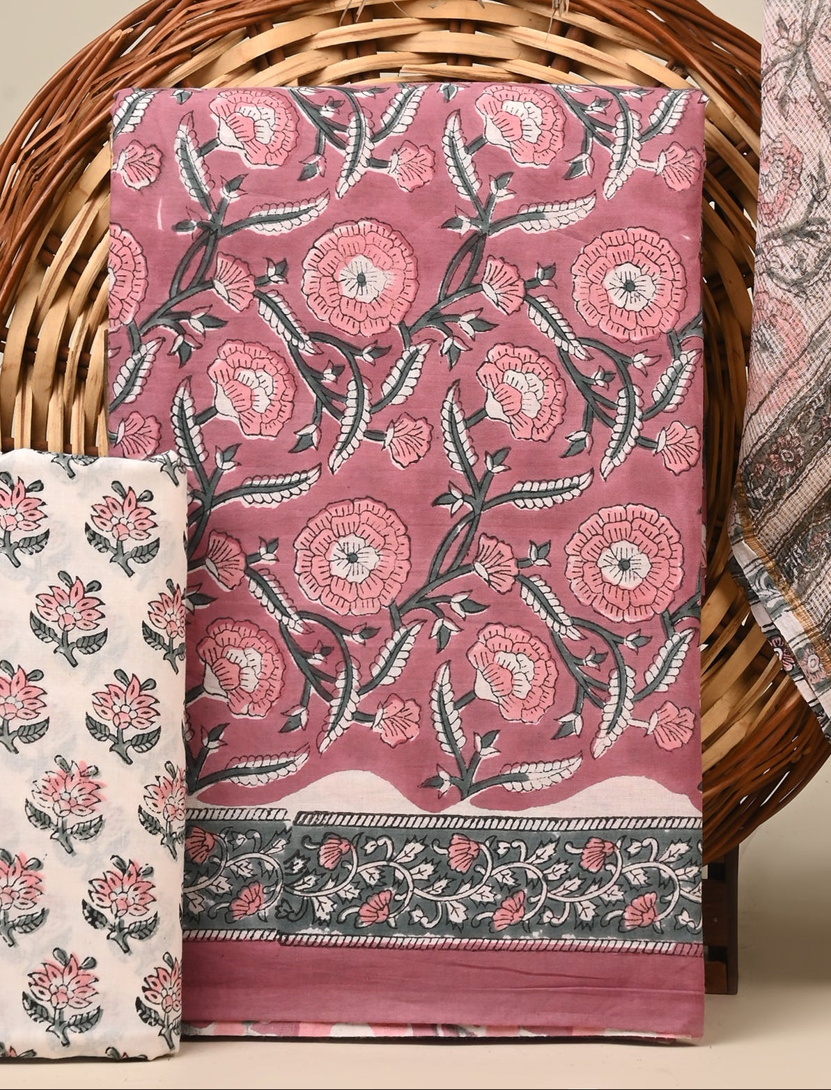 Kota Doriya Dupatta Cotton Suit