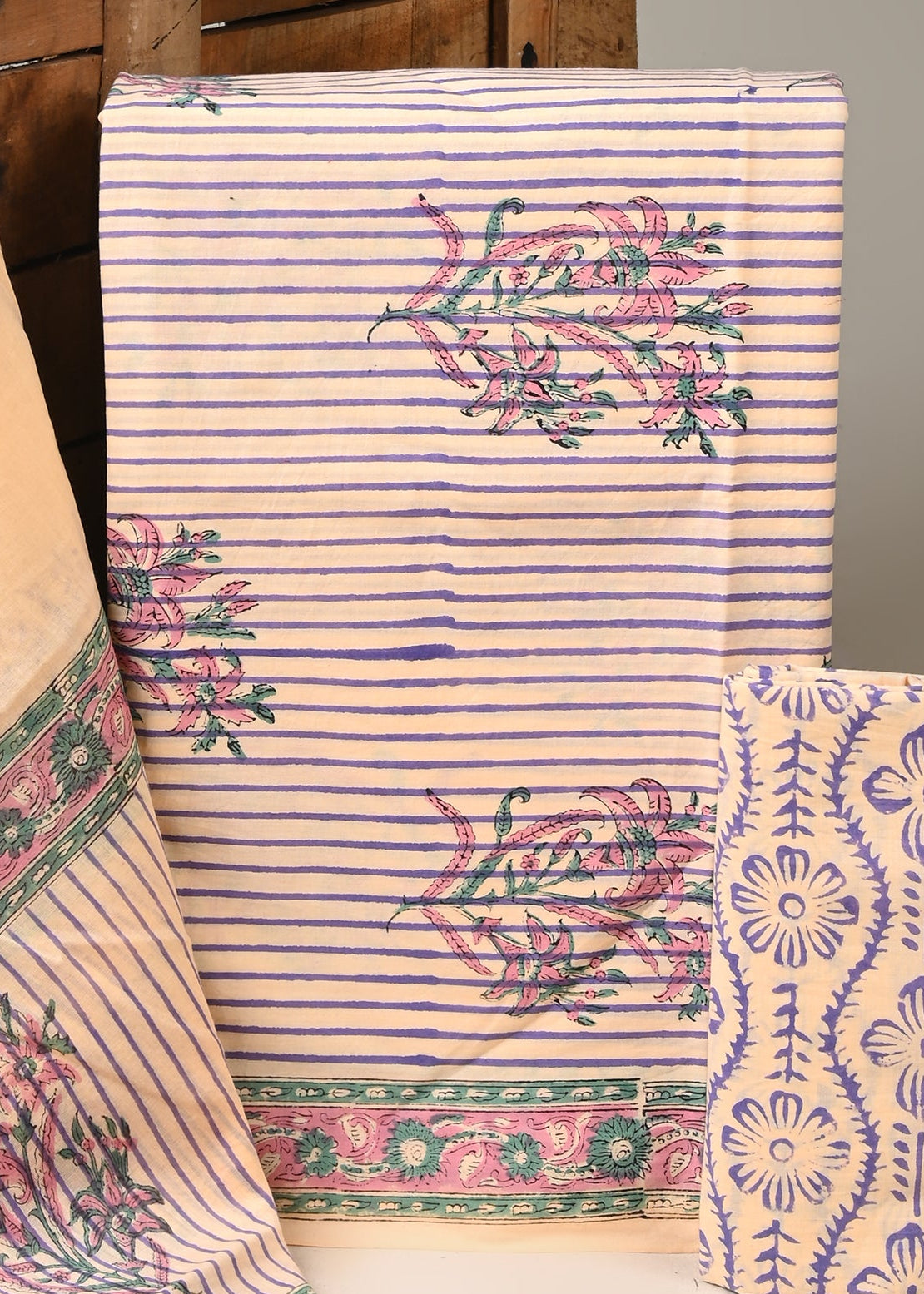 Cotton Suits with Cotton Dupatta