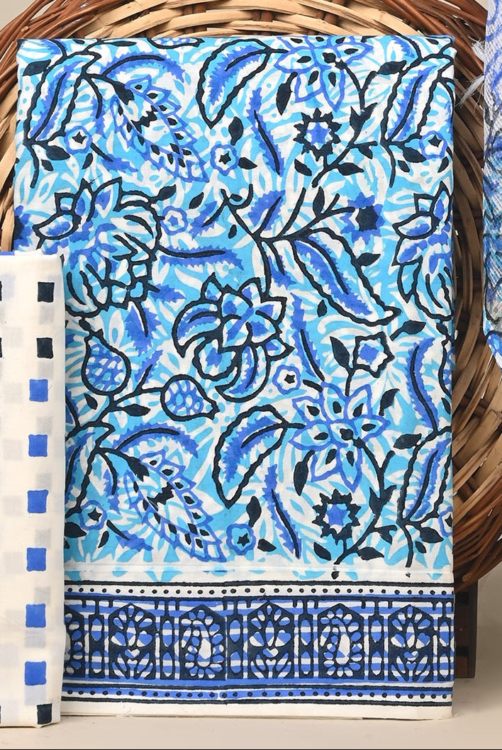 Kota Doriya Dupatta Cotton Suit