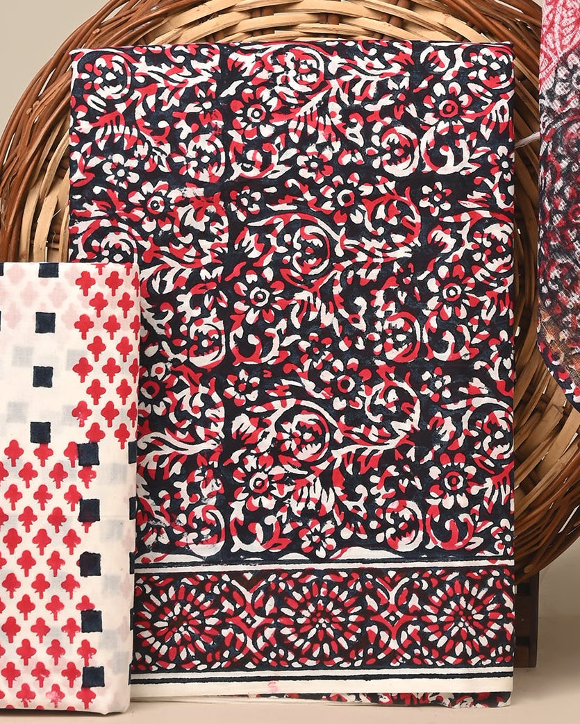 Kota Doriya Dupatta Cotton Suit