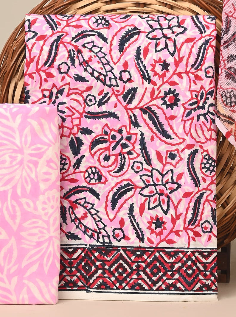 Kota Doriya Dupatta Cotton Suit