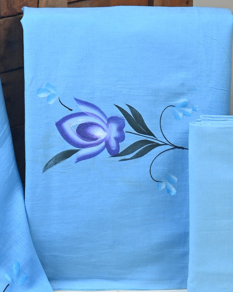 Cotton Suits with Cotton Dupatta