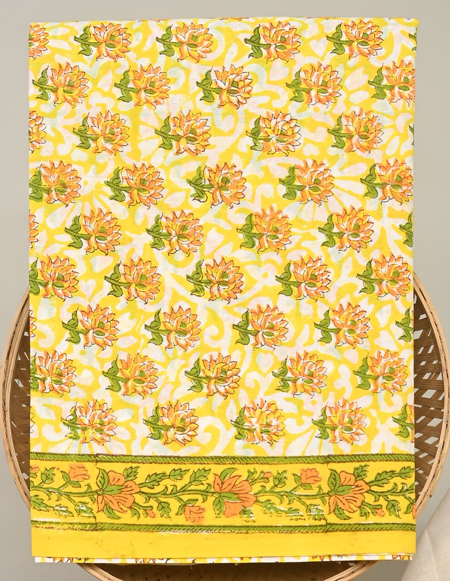 Cotton Suit with Chanderi Dupatta