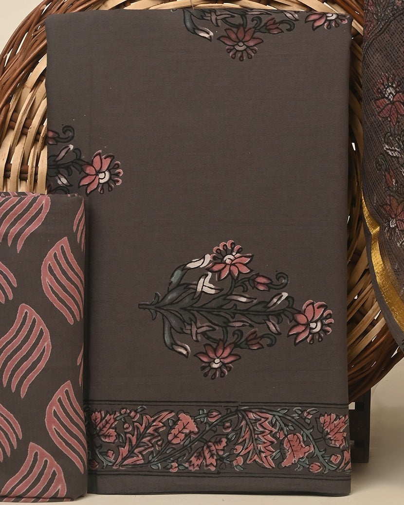 Kota Doriya Dupatta Cotton Suit