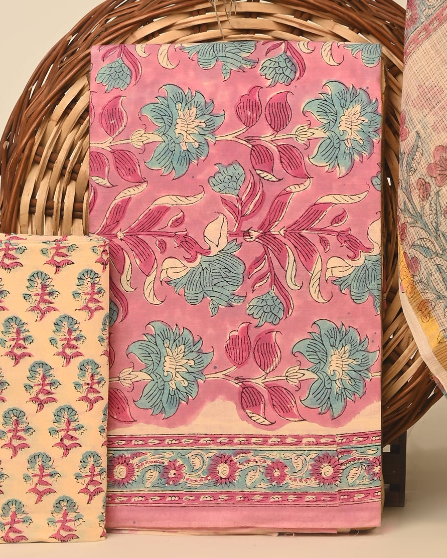 Kota Doriya Dupatta Cotton Suit