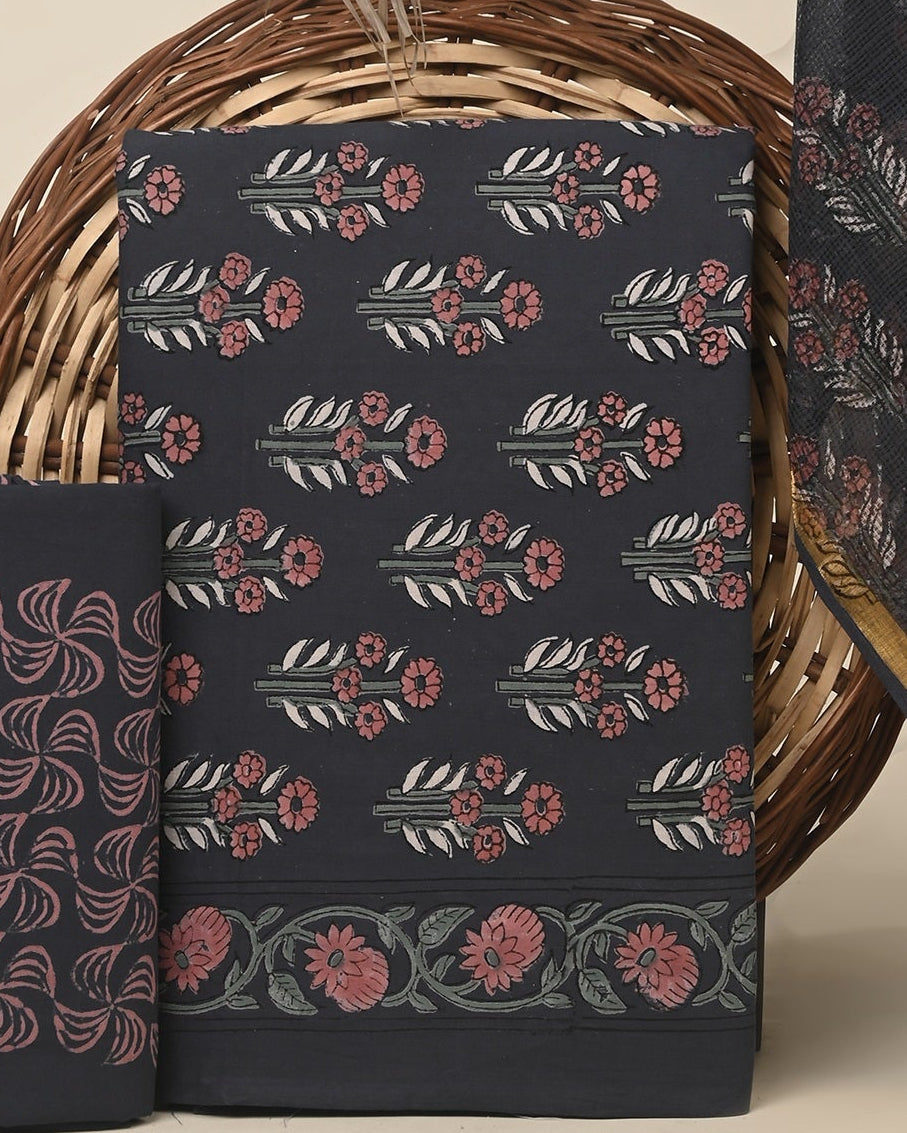 Kota Doriya Dupatta Cotton Suit