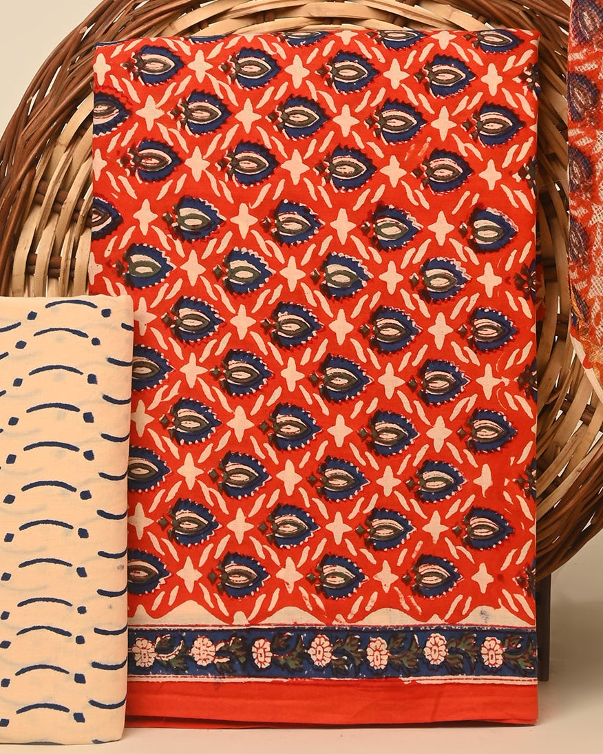 Kota Doriya Dupatta Cotton Suit