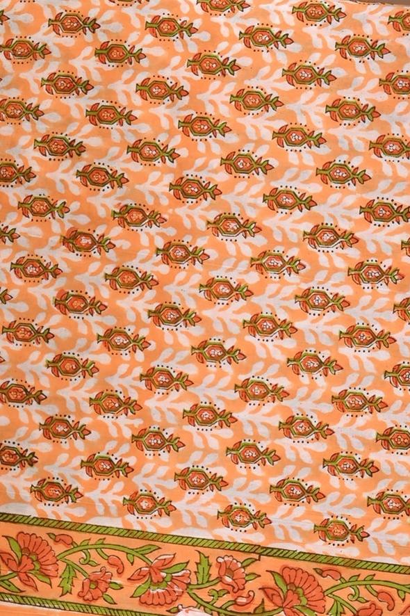 Cotton Suit with Chiffon Dupatta