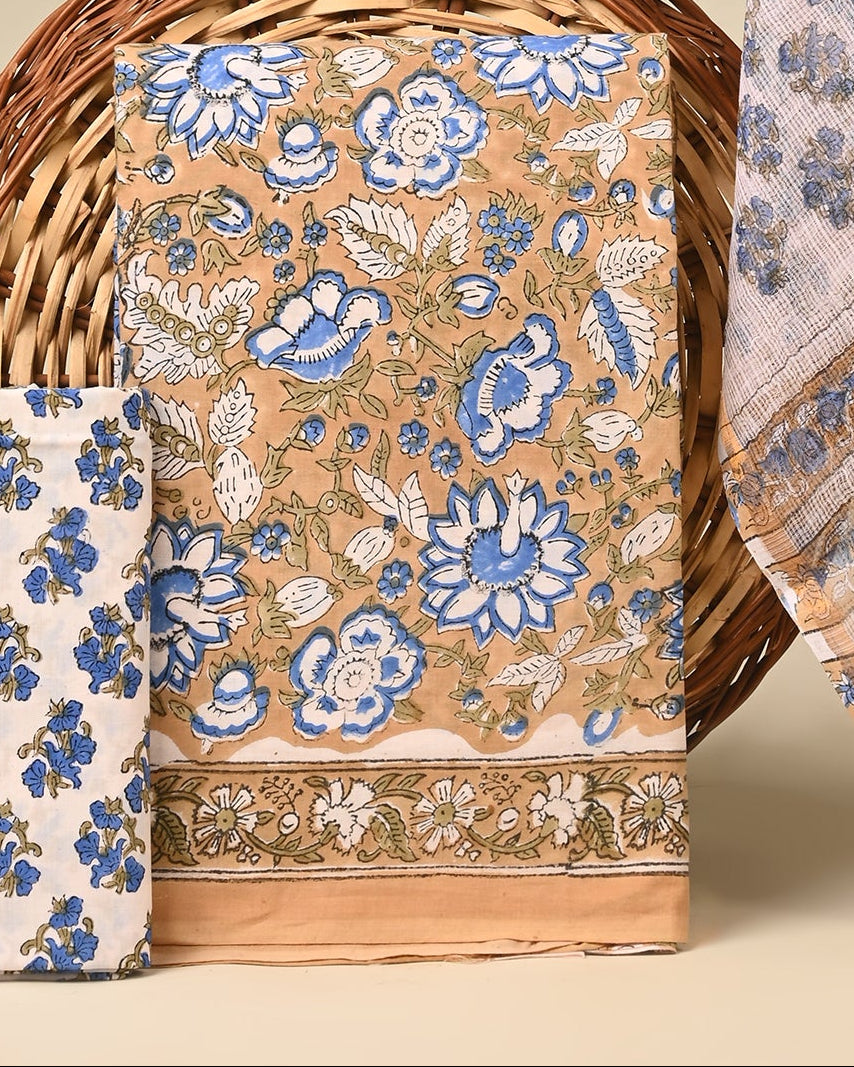 Kota Doriya Dupatta Cotton Suit