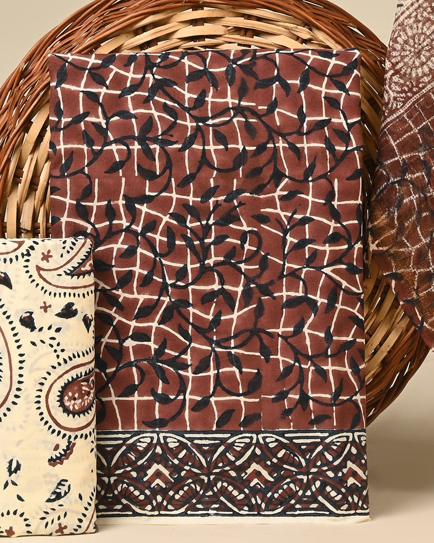 Kota Doriya Dupatta Cotton Suit