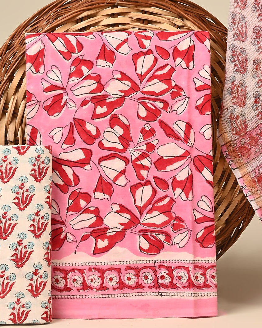 Kota Doriya Dupatta Cotton Suit