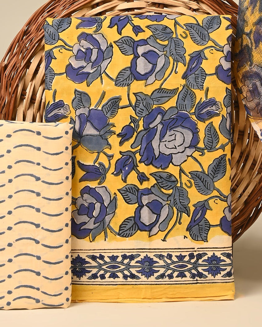 Kota Doriya Dupatta Cotton Suit