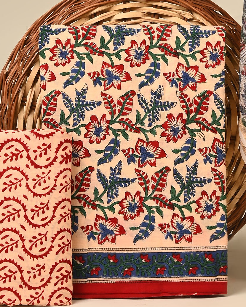 Kota Doriya Dupatta Cotton Suit