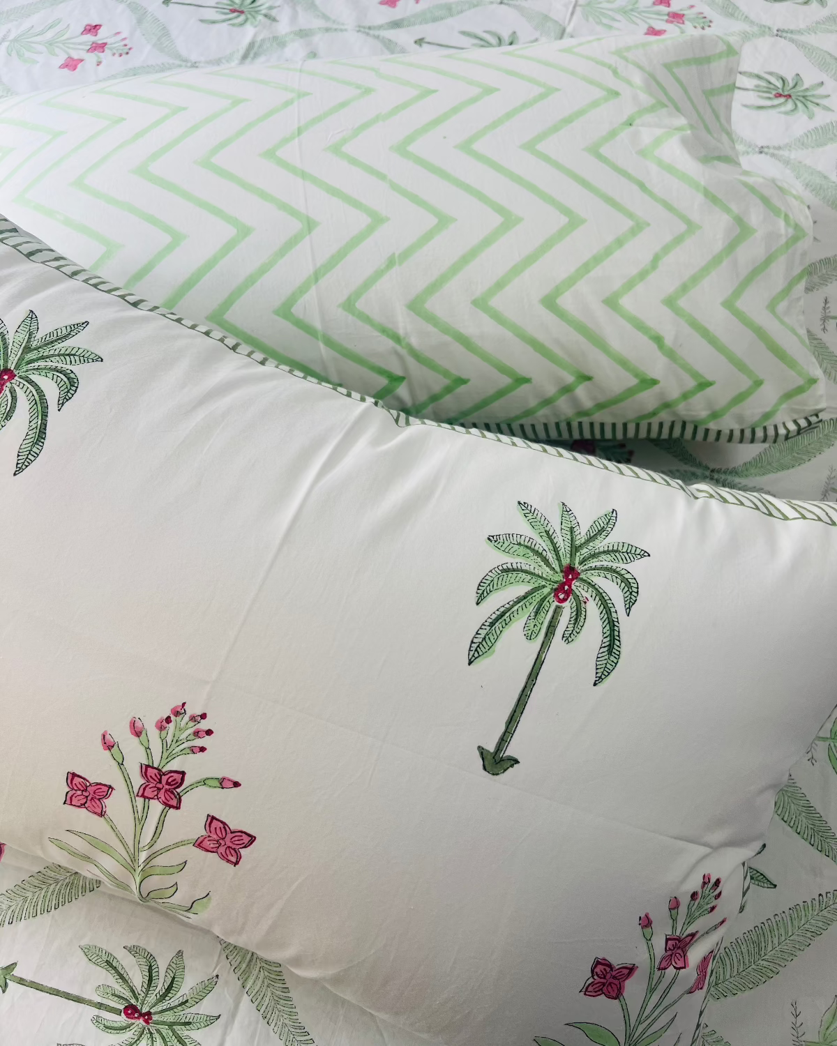 Maharani cotton bedsheet set - Heritagewear