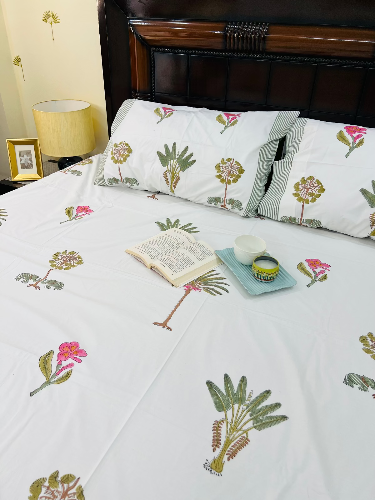 Naledi cotton bedsheet set - Heritagewear