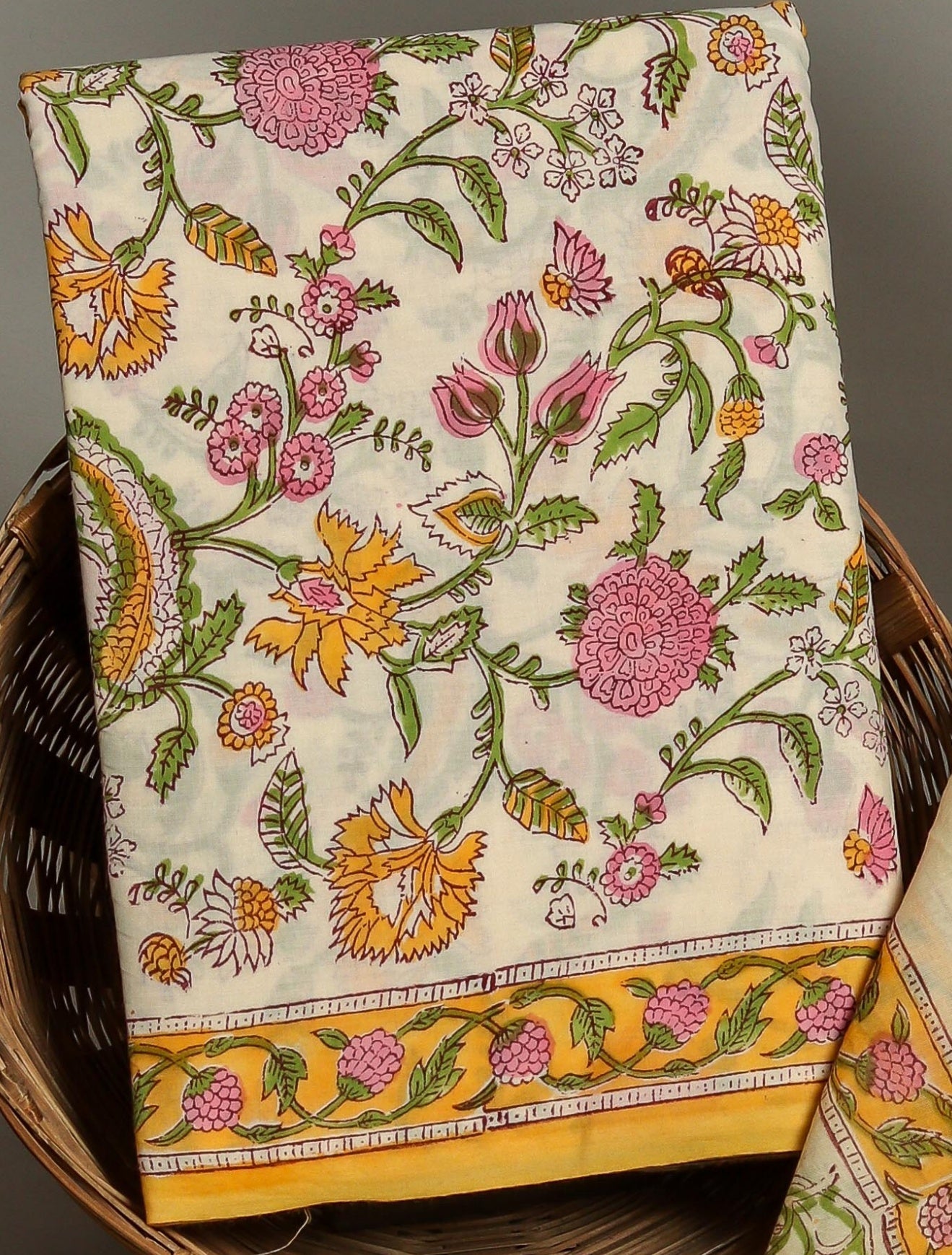 Cotton Suits with Cotton Dupatta