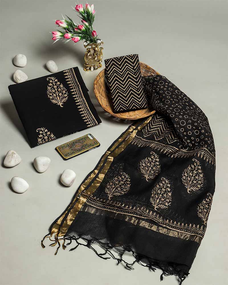 Kota Doriya Dupatta Cotton Suit