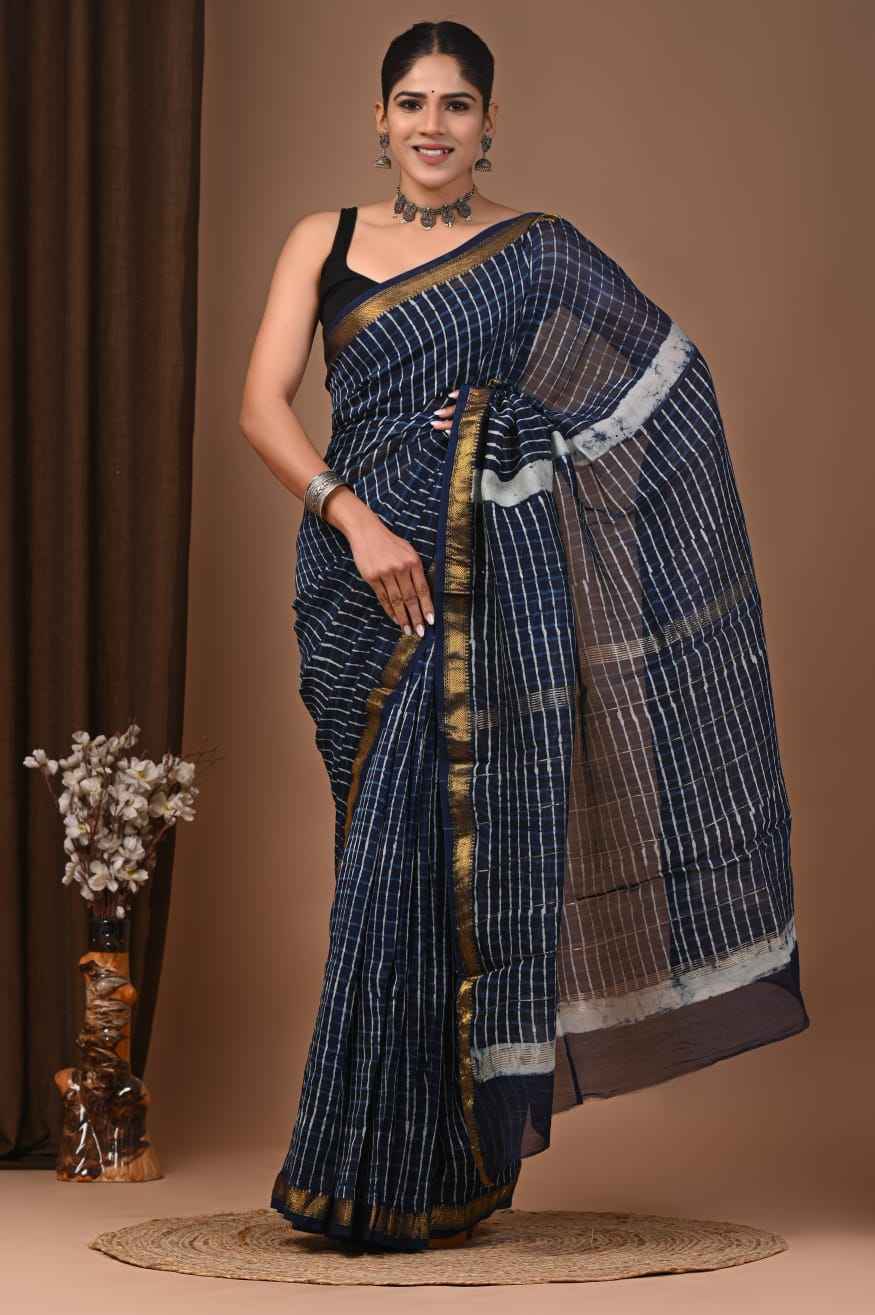 Elegant Maheshwari Silk Saree