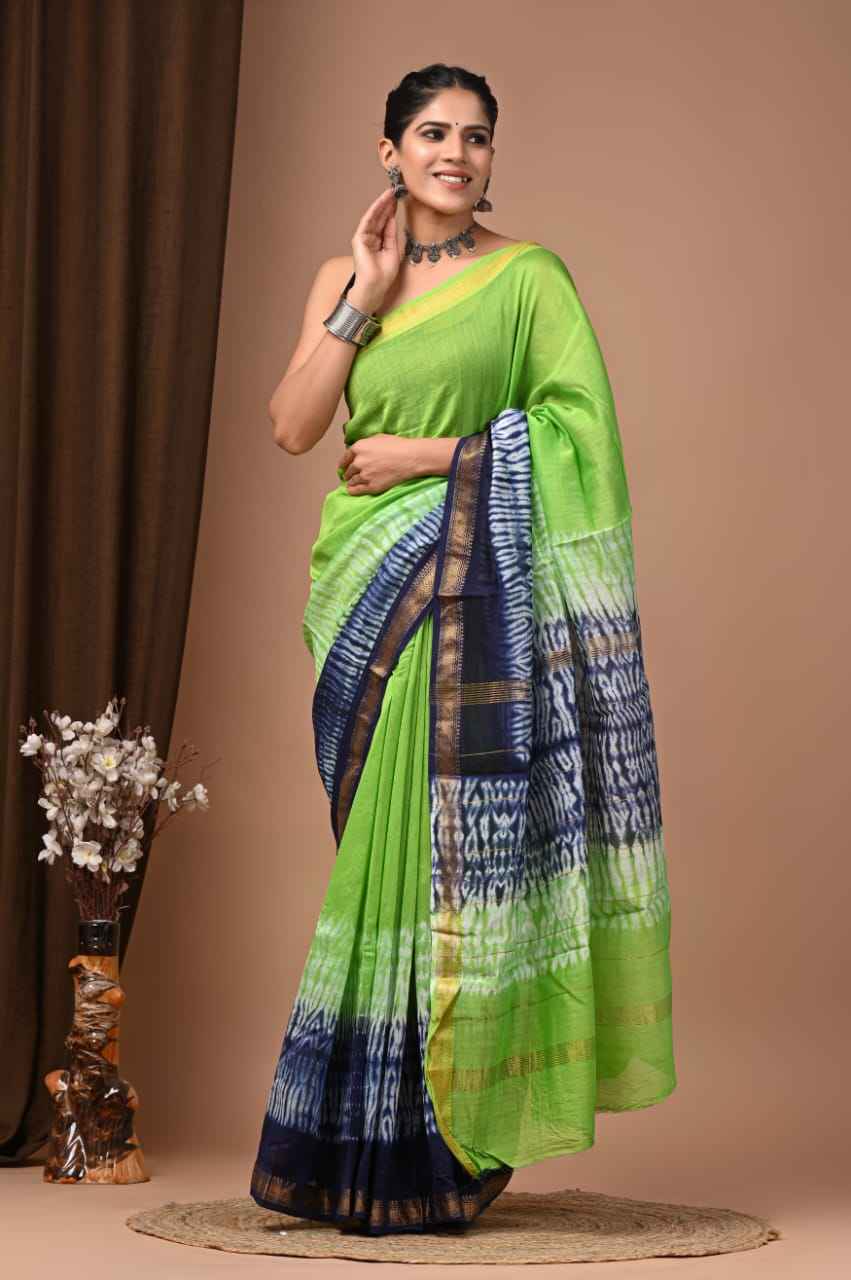 Elegant Maheshwari Silk Saree