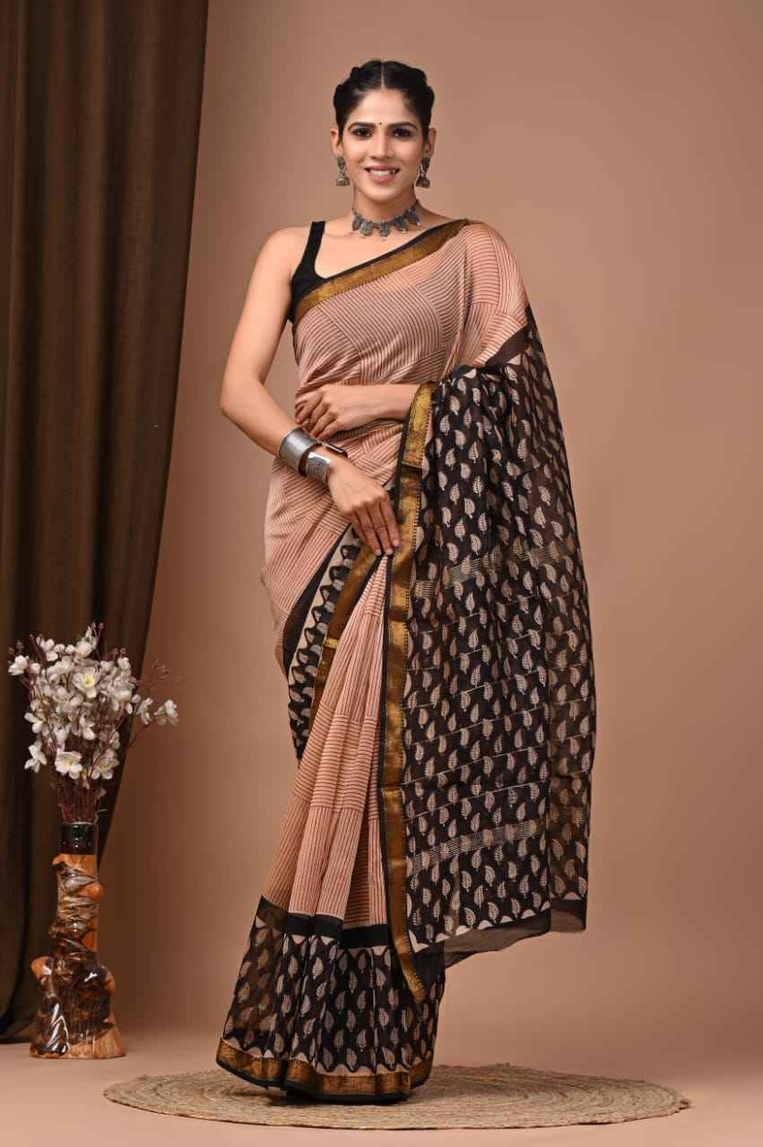 Elegant Maheshwari Silk Saree