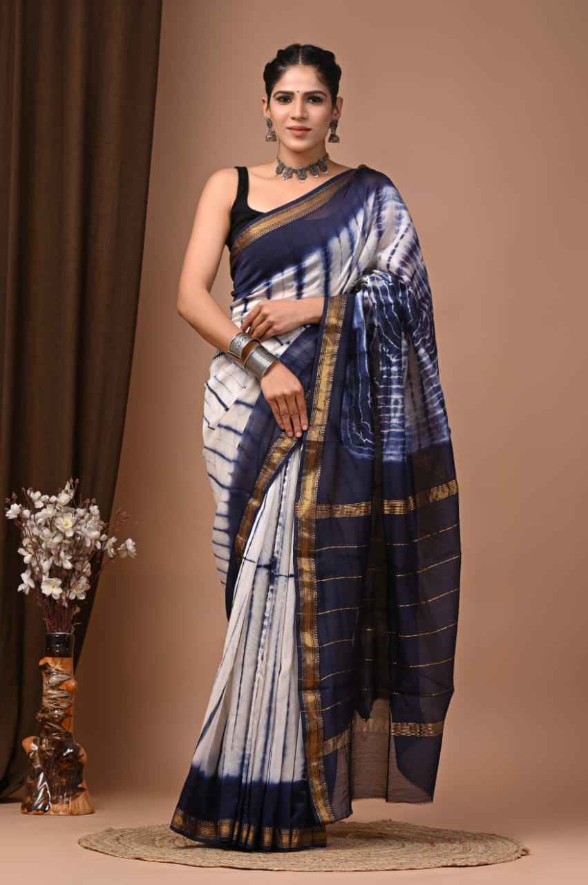Elegant Maheshwari Silk Saree