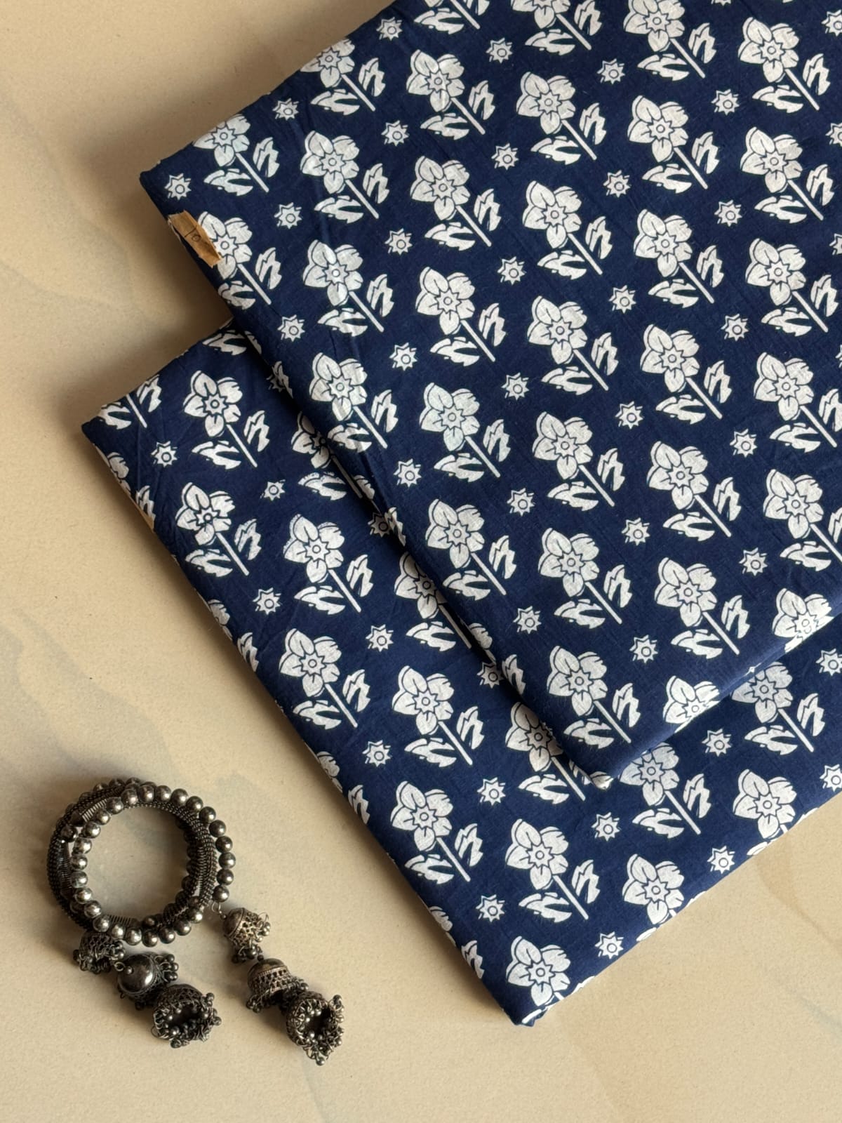 Hand Block Printed Pure Cotton Combo Set