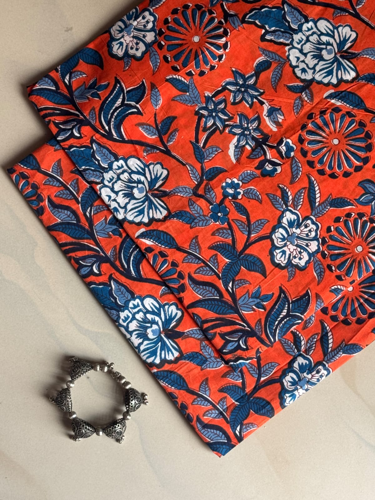 Hand Block Printed Pure Cotton Combo Set