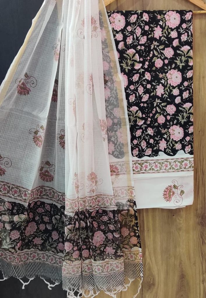 Kota Doriya Dupatta Cotton Suit