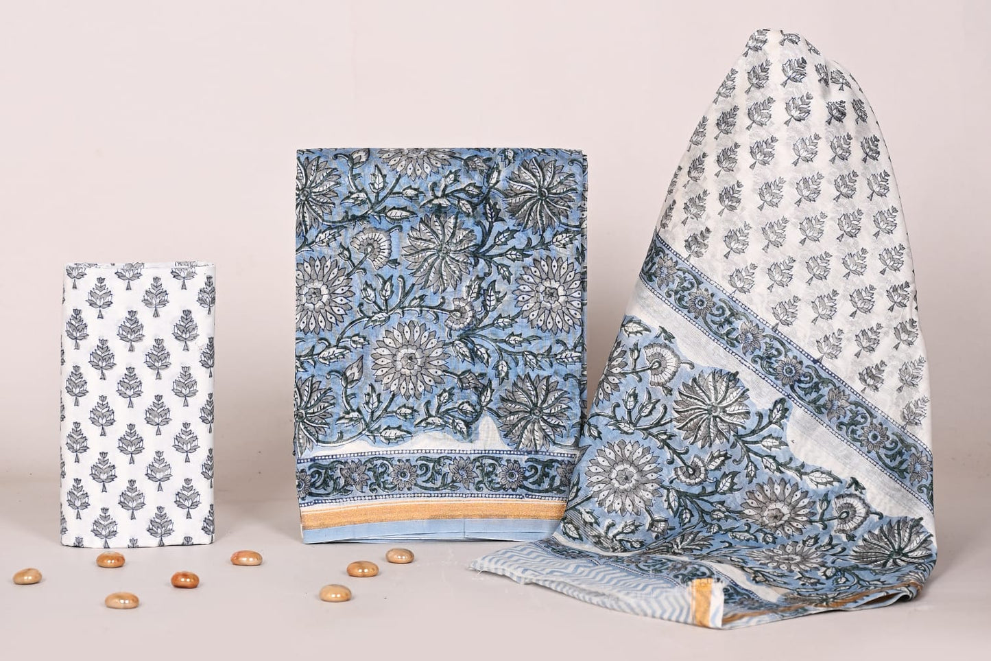 Chanderi Silk Suit Set