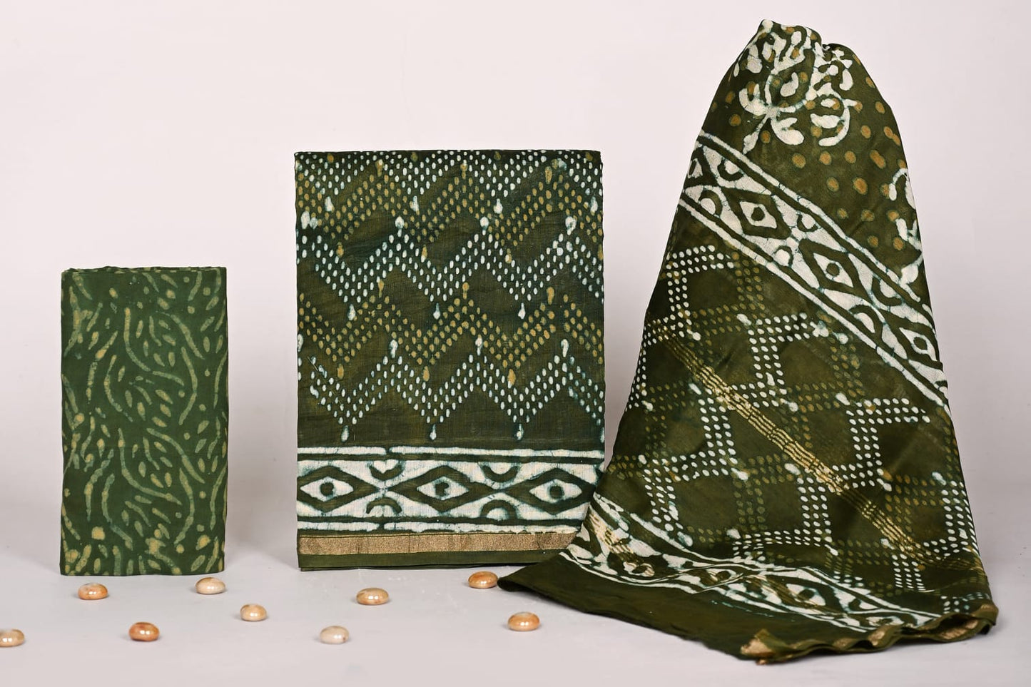 Chanderi Silk Suit Set