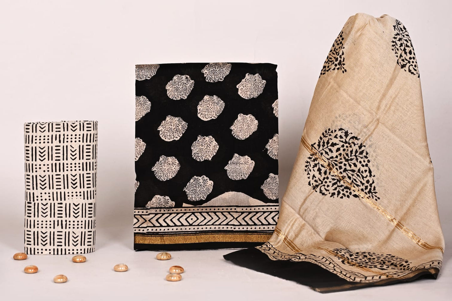 Chanderi Silk Suit Set