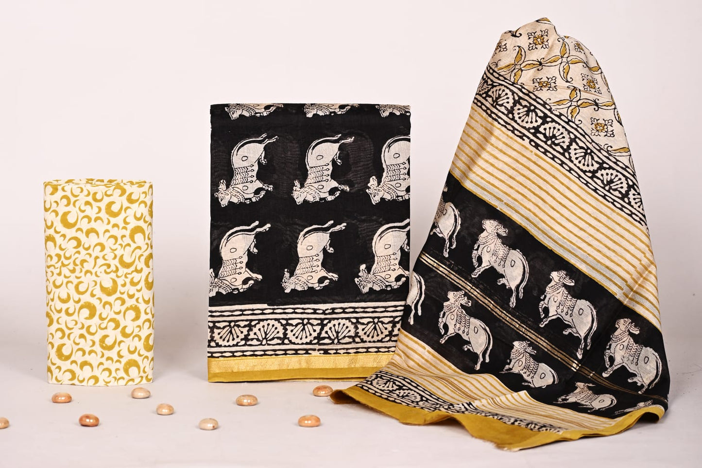 Chanderi Silk Suit Set