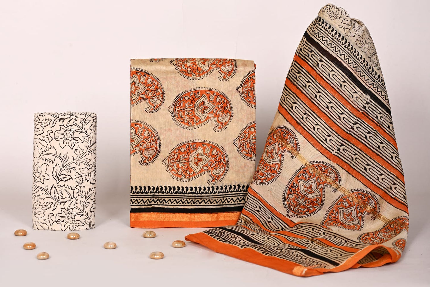 Chanderi Silk Suit Set