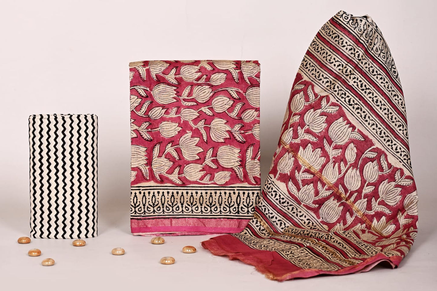 Chanderi Silk Suit Set