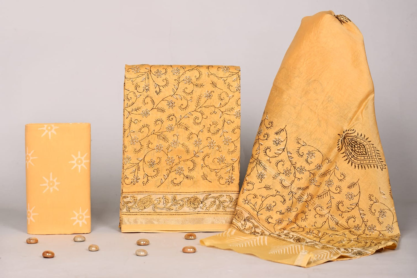 Chanderi Silk Suit Set