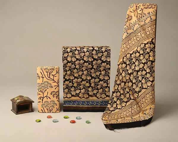 Chanderi Silk print Suit Set