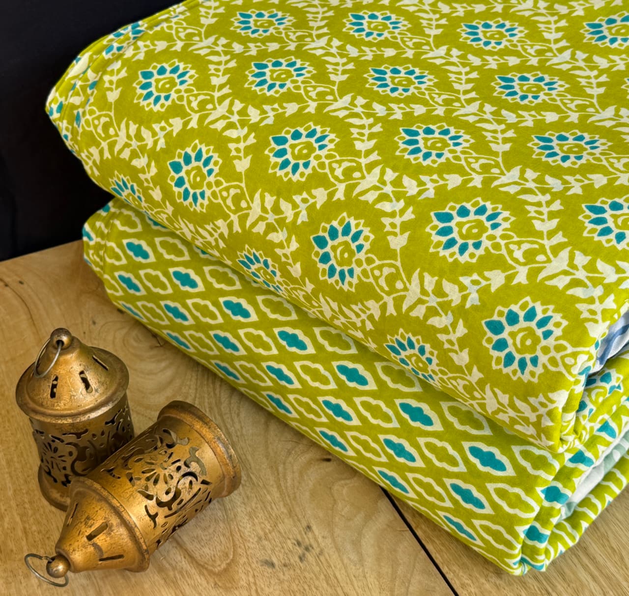 Jaipuri Printed Cotton Dress Material Set for Women